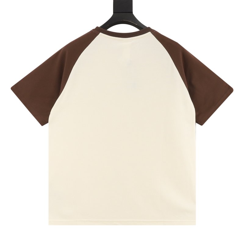 Adidas Cream & Black Colorblock Short Sleeve T-Shirt view