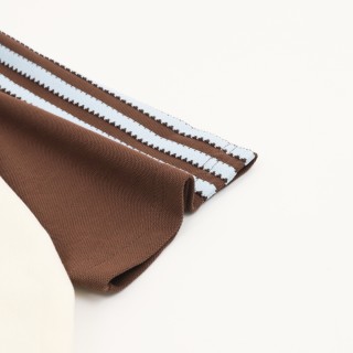 Adidas Originals Britcore Ringer T-Shirt Cream/Brown view 5