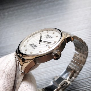 Tissot PRX Automatic Silver Dial Steel Watch view 3