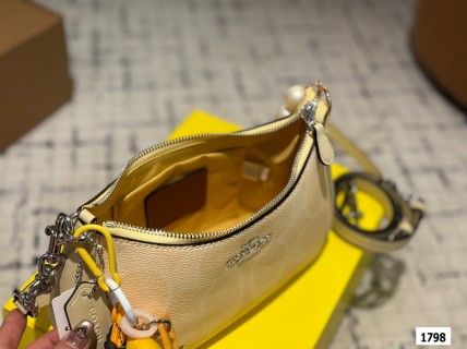 Coach Teri Underarm Bag Light Cream view 9