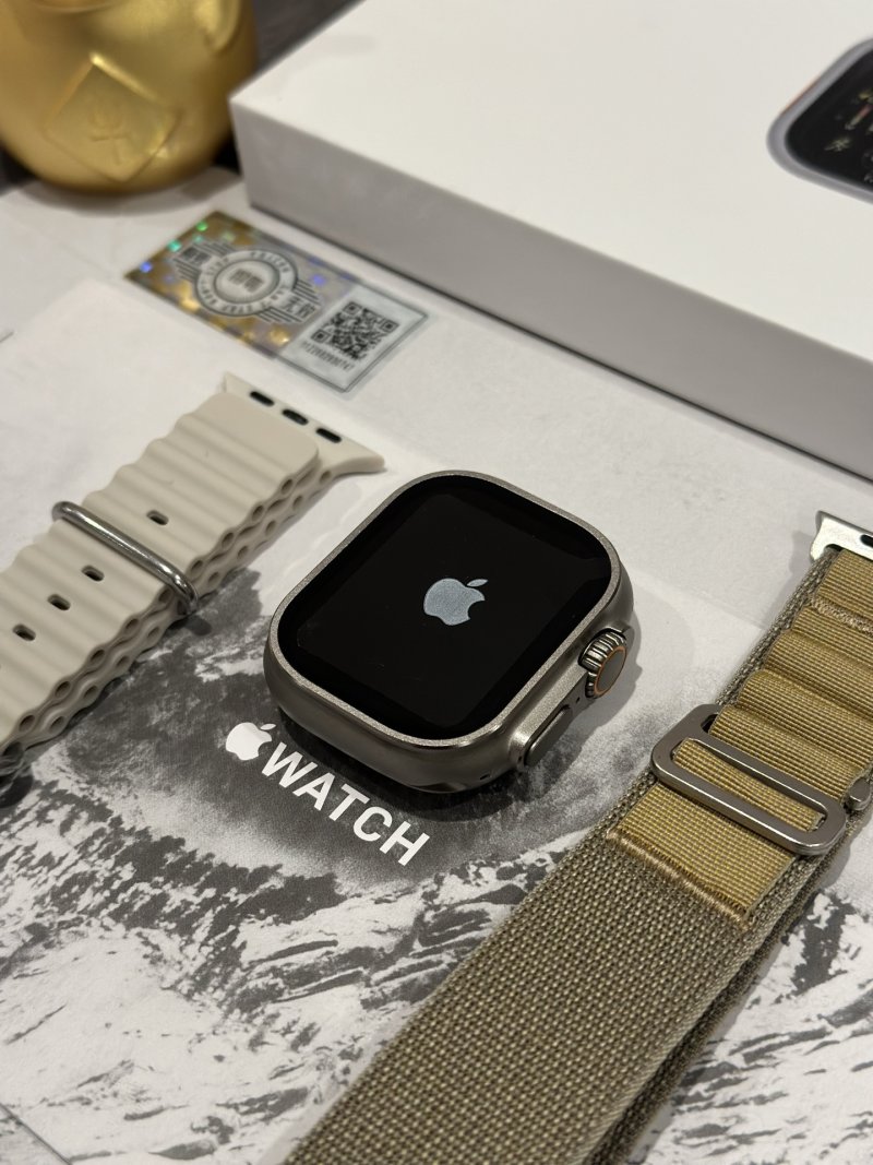 Apple Watch Ultra 2 1:1 Replica - Silver Titanium