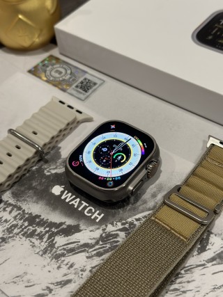 Apple Watch Ultra 2 1:1 Replica - Silver Titanium view 2