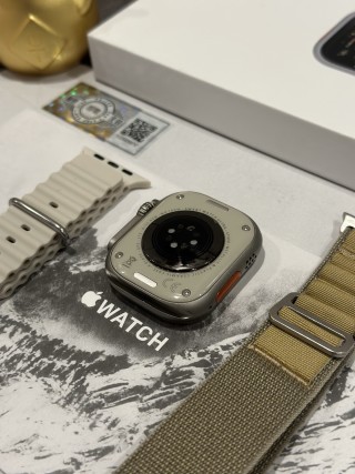 Apple Watch Ultra 2 1:1 Replica - Silver Titanium view 4