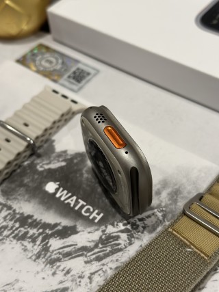 Apple Watch Ultra 2 1:1 Replica - Silver Titanium view 6