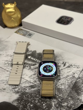 Apple Watch Ultra 2 1:1 Replica - Silver Titanium view 8