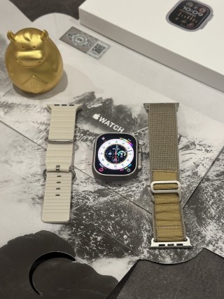 Apple Watch Ultra 2 1:1 Replica - Silver Titanium view 9