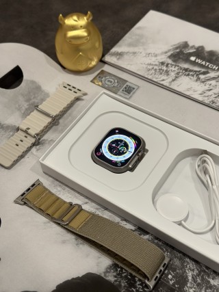 Apple Watch Ultra 2 1:1 Replica - Silver Titanium view 10