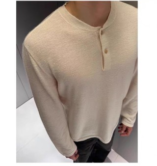 Cream Oversized Knit Sweater view 4