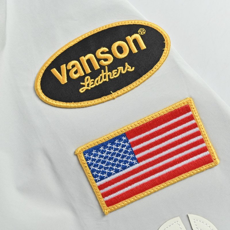 Supreme White Multi-Patch Windbreaker Jacket view
