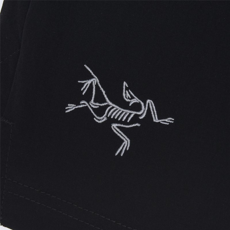 Arc'teryx Black Nylon Drawstring Shorts view