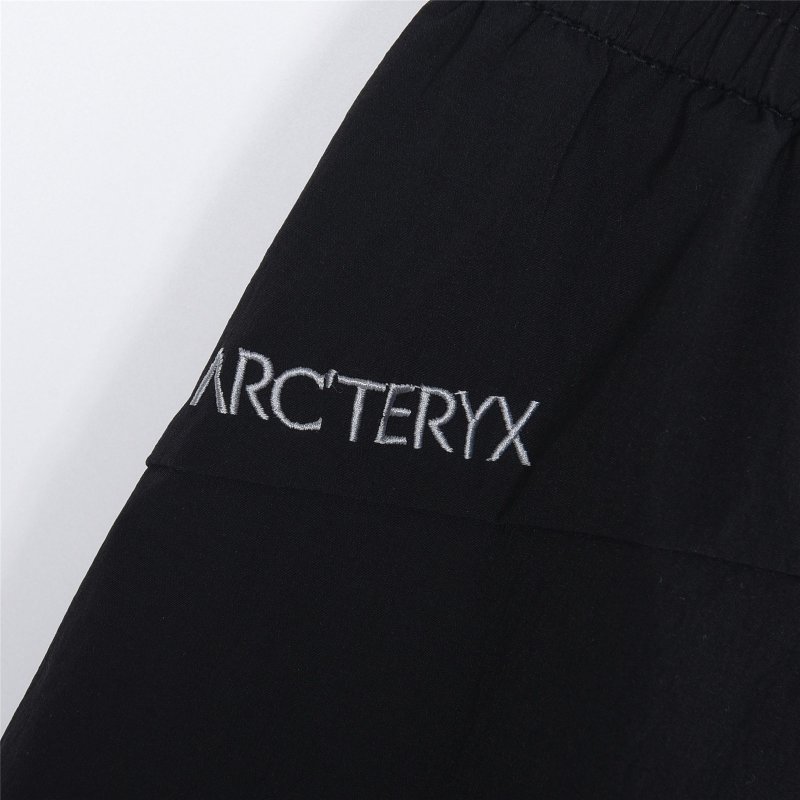 Arc'teryx Black Nylon Drawstring Shorts view