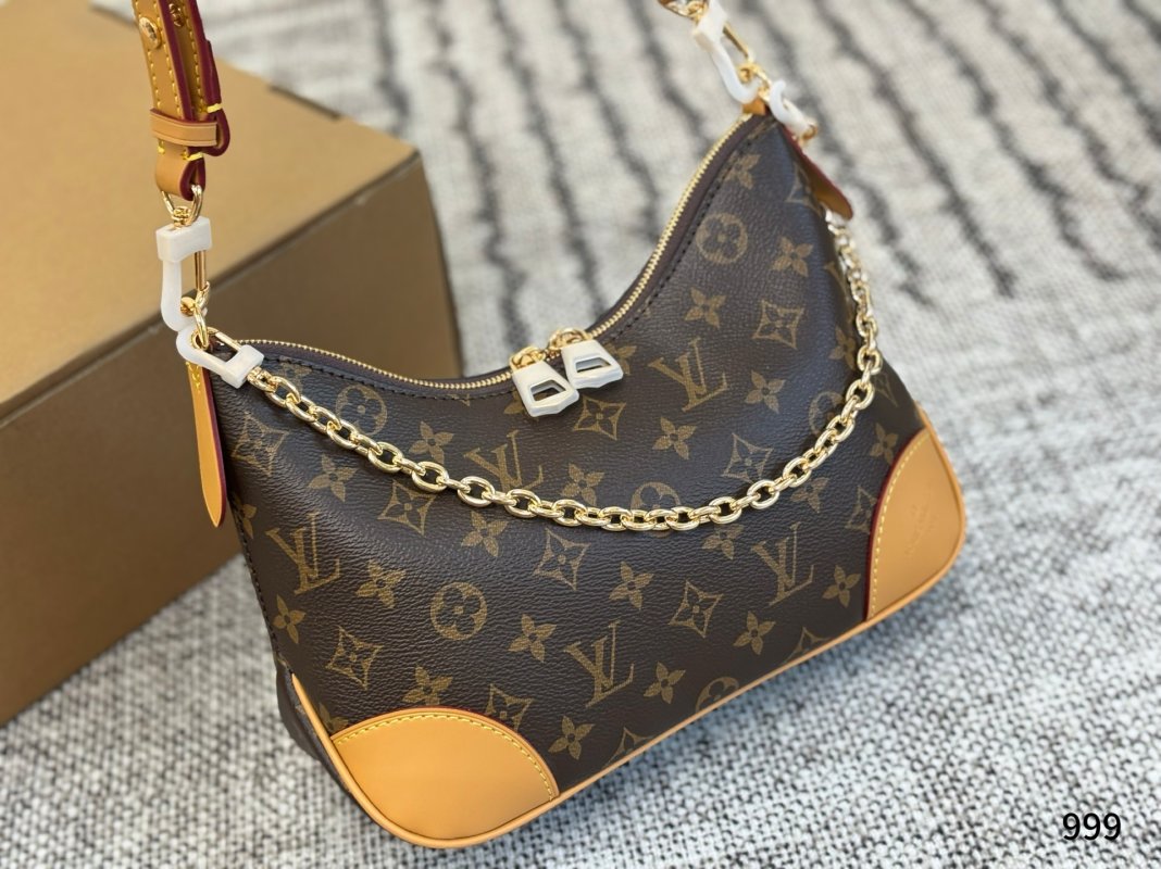 Louis Vuitton Boulogne Monogram Canvas Shoulder Bag view