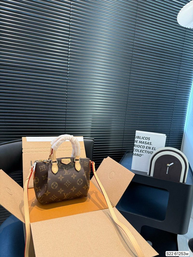 Louis Vuitton Monogram Speedy Inspired Handbag Brown