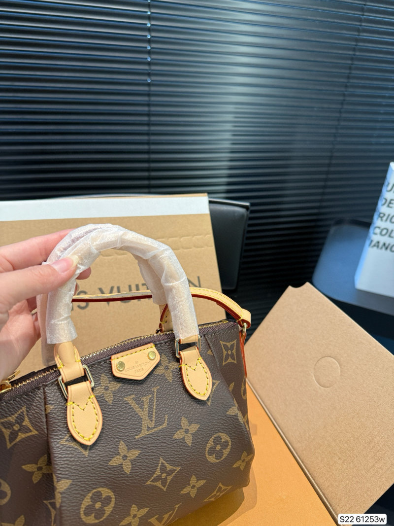 Louis Vuitton Monogram Speedy Inspired Handbag Brown view
