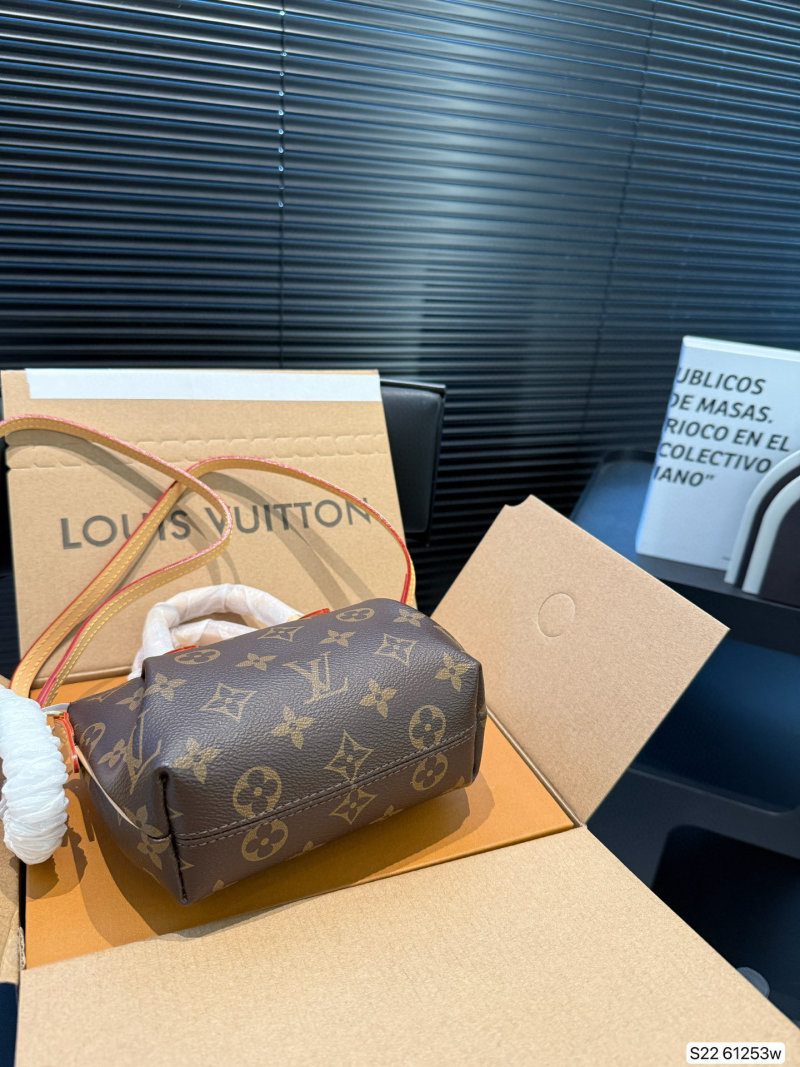 Louis Vuitton Monogram Speedy Inspired Handbag Brown view