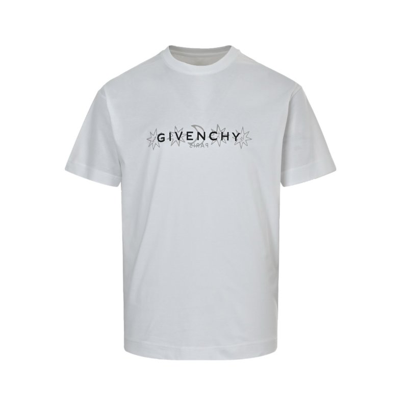 Givenchy Logo White Short Sleeve T-Shirt view