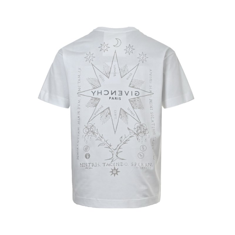 Givenchy Logo White Short Sleeve T-Shirt view