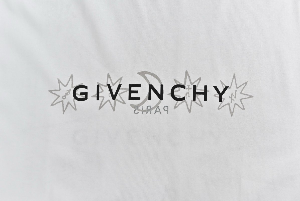 Givenchy Logo White Short Sleeve T-Shirt view