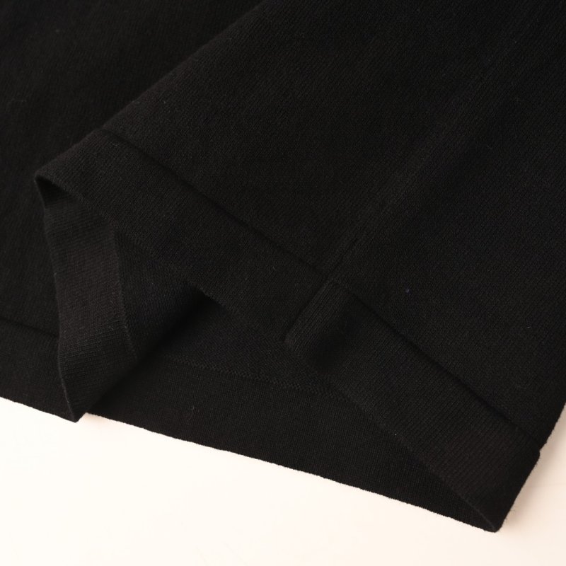 Black Oversized T-Shirt with Nylon Pocket Detail view