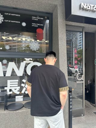 Gucci GG Stripe Black Short Sleeve T-Shirt view 3