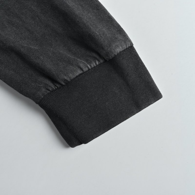 Flesh and Blood Graphic Long Sleeve T-Shirt Charcoal view