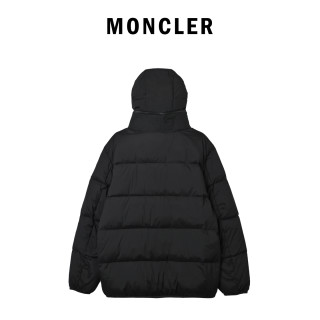 Moncler Black Quilted Down Jacket view 7