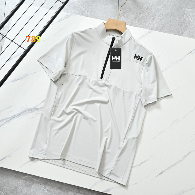 Descente Seamless Summer Polo Khaki Black view