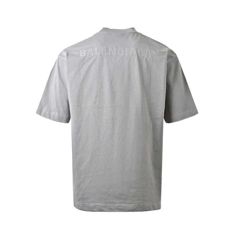 Balenciaga Grey Vintage Wash T-Shirt view