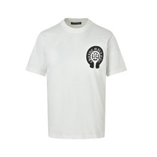 Chrome Hearts Horseshoe Logo White T-Shirt view 9