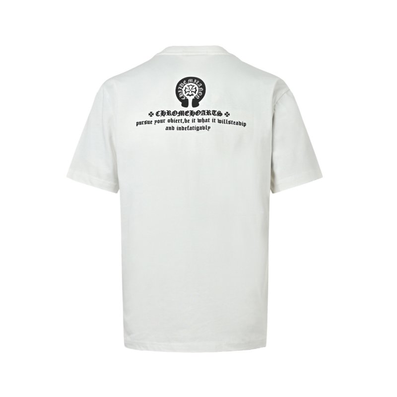 Chrome Hearts Horseshoe Logo White T-Shirt view