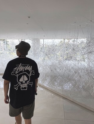 Stüssy Skull Crossbones Black T-Shirt