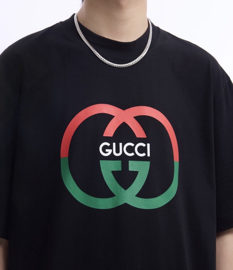 Gucci Interlocking G Logo Black T-Shirt view