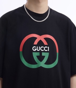 Gucci Interlocking G Logo Black T-Shirt view 2