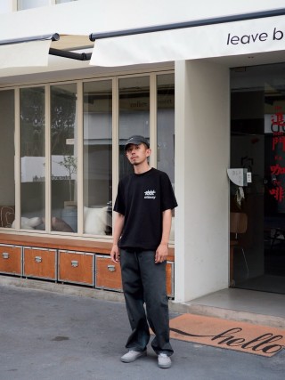 Stüssy Black Logo T-Shirt view 5