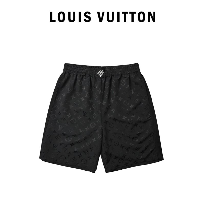 Louis Vuitton Monogram Black Shorts view