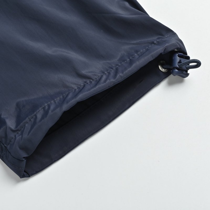 Navy Zip-Up Lightweight Jacket with Diamond Logo view