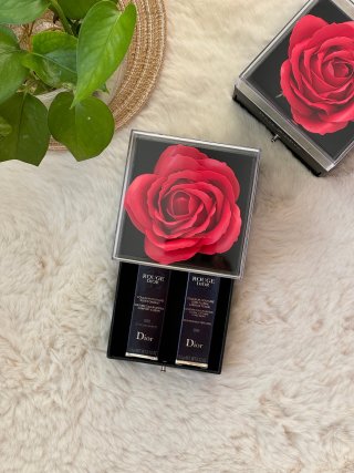 Dior Rouge Dual Lipstick Gift Set - 888 & 999 view 2