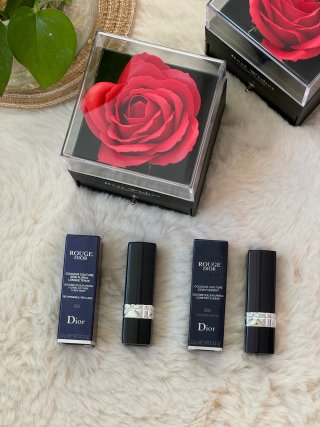 Dior Rouge Dual Lipstick Gift Set - 888 & 999 view 7