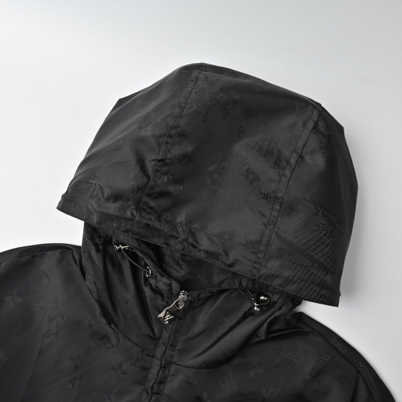 Stone Island Black Nylon Windbreaker Jacket view