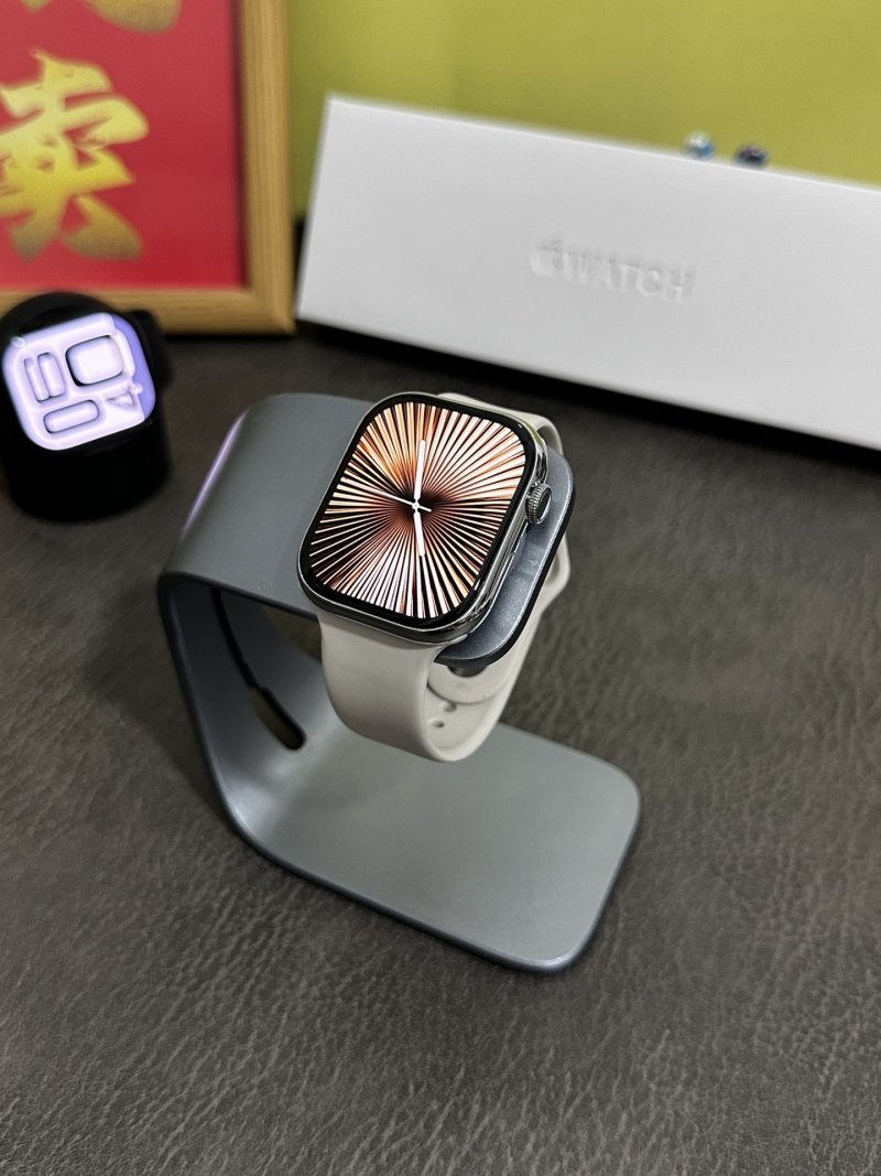 Apple Watch Series 10 46mm Titanium Smart Watch White