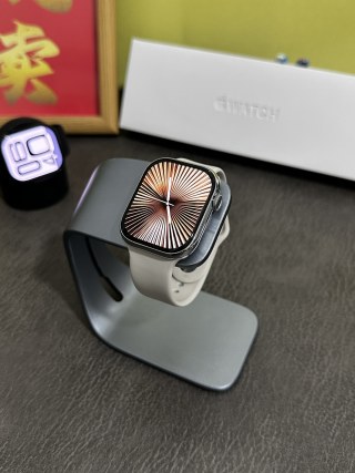 Apple Watch Series 10 46mm Titanium Smart Watch White