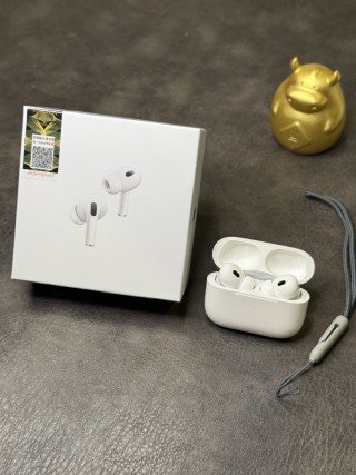 Apple AirPods Pro 2 White Earphones with USB-C Charging view 2