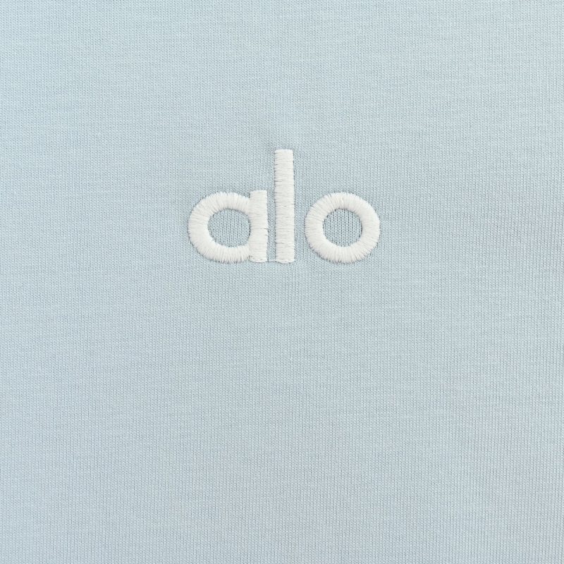 Alo Yoga Men's Classic Logo T-Shirt Light Blue view