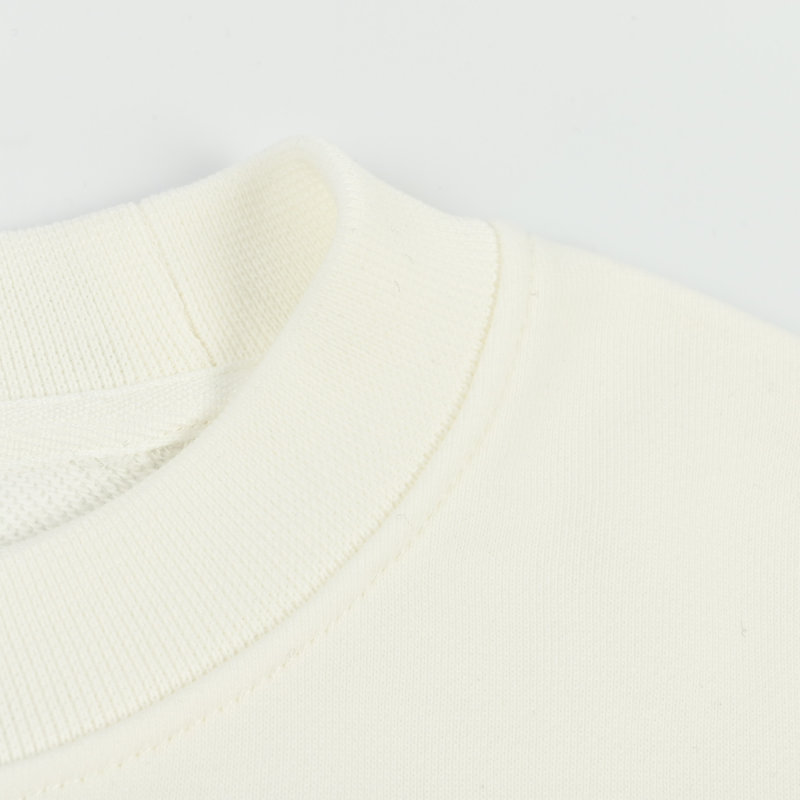 Balenciaga Red Logo Cream Oversized Hoodie view