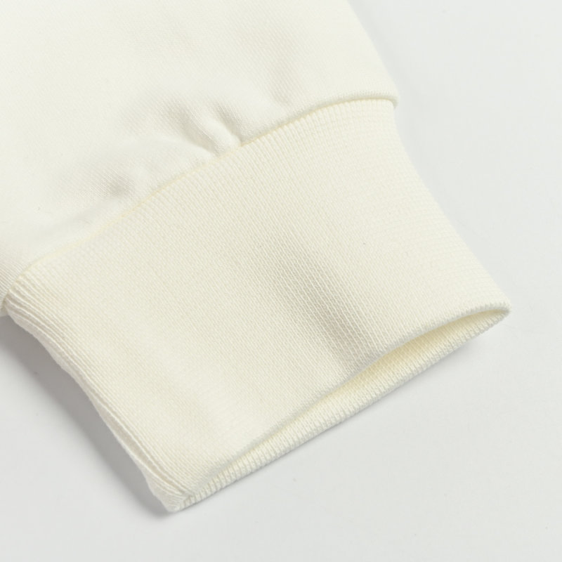 Balenciaga Red Logo Cream Oversized Hoodie view