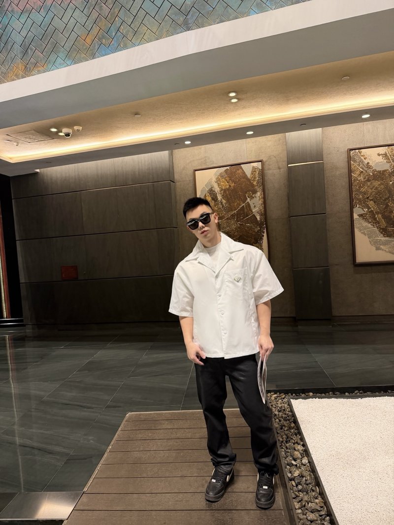 Stone Island White Short Sleeve Shirt