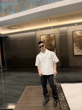 Stone Island White Short Sleeve Shirt