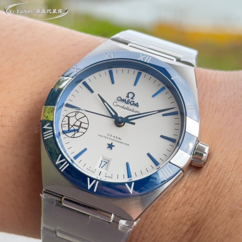 Omega Constellation 41mm Steel Blue Dial Watch view