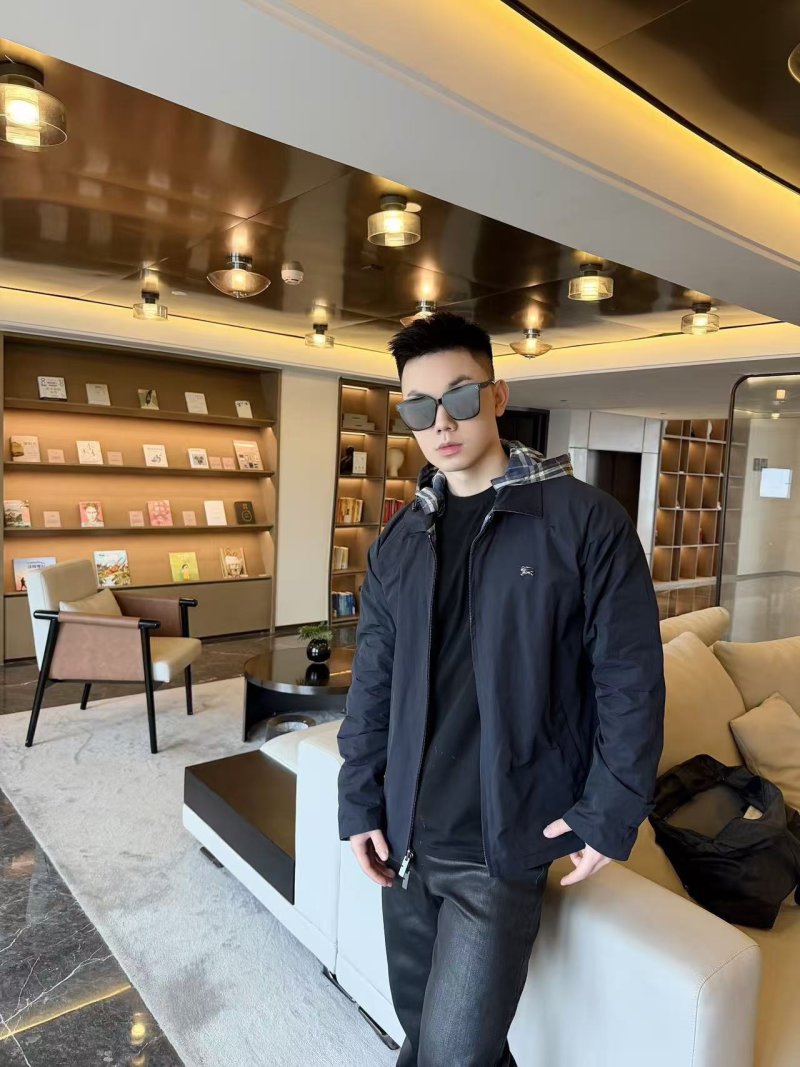 Lacoste Black Zip Hooded Jacket