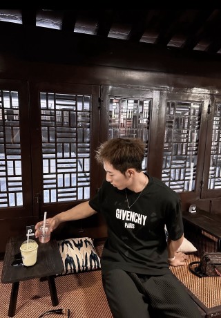 Givenchy Paris Black Short Sleeve T-Shirt view 3